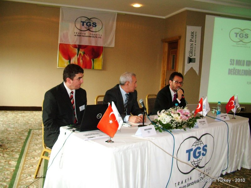 2010, DT & TGS Bilgilendirme Toplantısı
